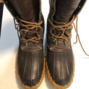 LL Bean Maine Hunting Boots, Size 4